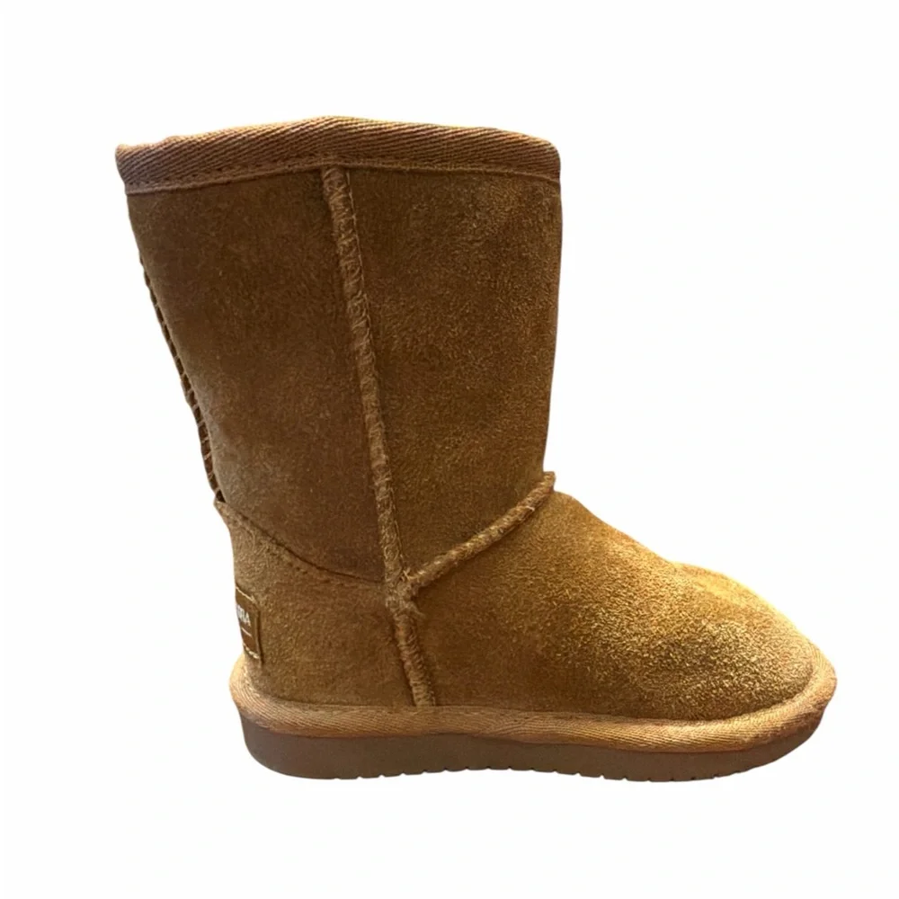 Koolaburra by UGG Chestnut Bow Boots | Girls Size 7 | Cozy Fall Winter